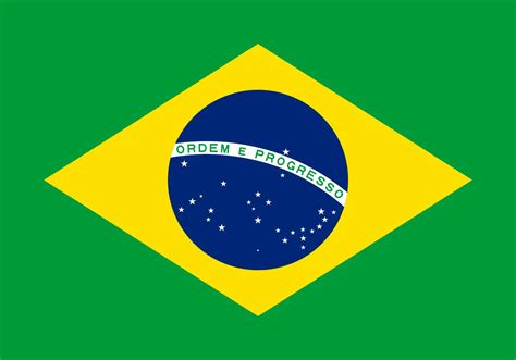 what colors are in the brazilian flag