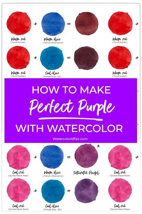what colors can make purple