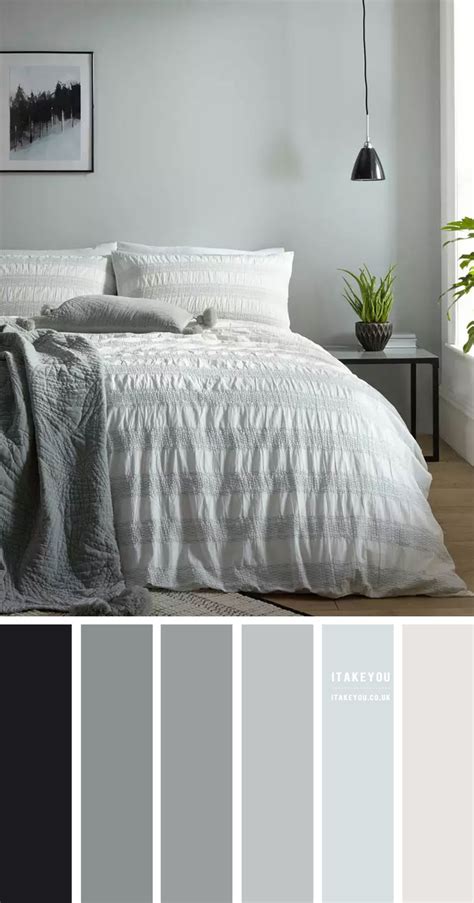 What Colour Goes With Light Grey Bedroom