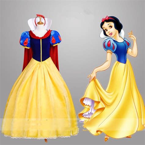 what colour is snow white's dress