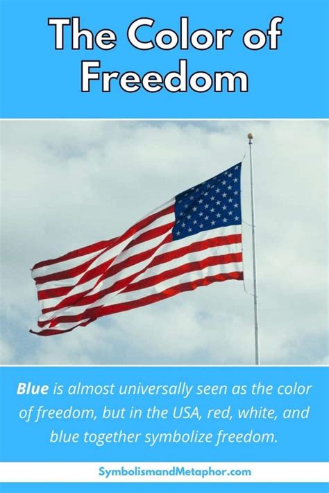 what colour represents freedom
