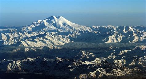 what continent is mount elbrus in