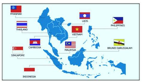 what countries border malaysia