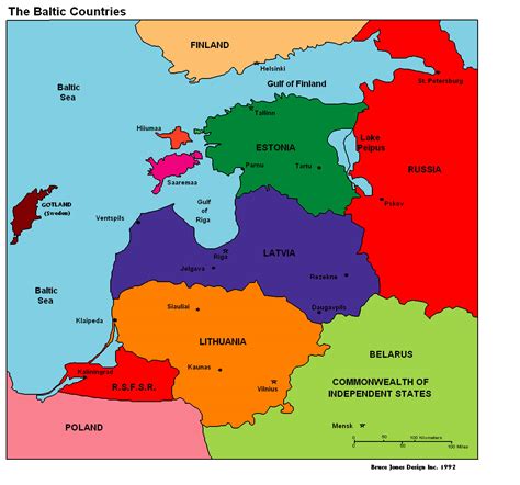 what countries comprise the baltic states