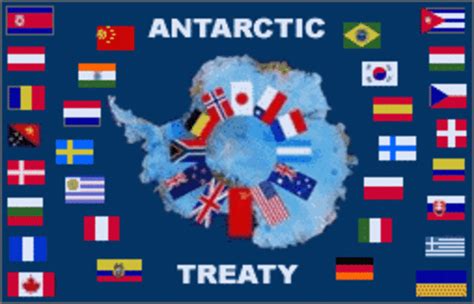 what countries signed the antarctic treaty