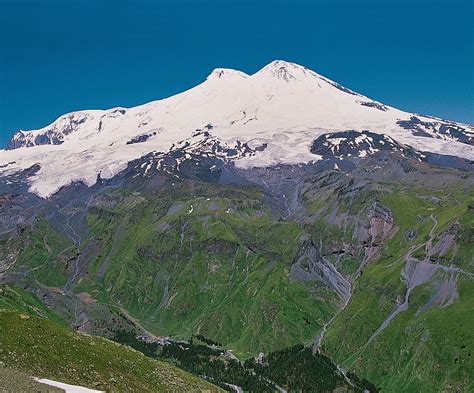what country is mount elbrus located in