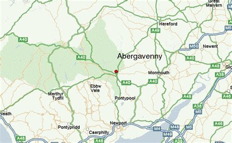 what county is abergavenny in wales