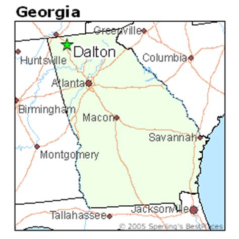 what county is dalton ga located in