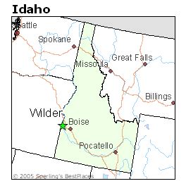 what county is wilder idaho in