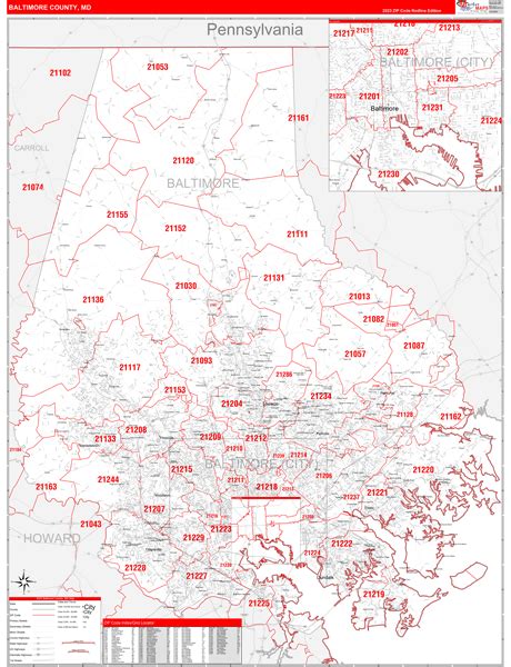 what county is zip code 21201