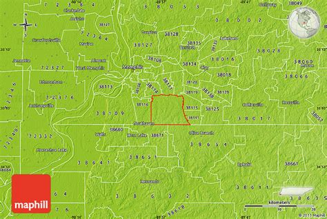 what county is zip code 38118