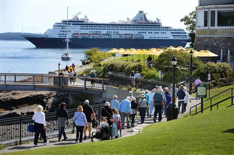 Bar Harbor Maine on a Holland America Canada New England Cruise New