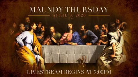 what date is maundy thursday this year