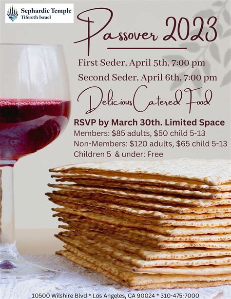 what date is pesach 2023