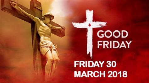 what date was good friday 2018