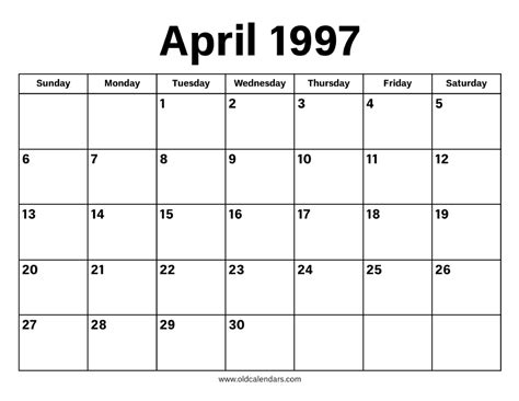 what day was 23rd april 1997