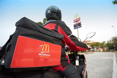 what delivery service does mcdonald's use