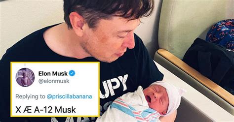 what did elon musk name his baby