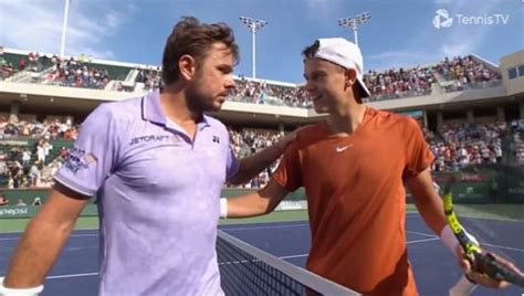 what did rune say to wawrinka at indian wells