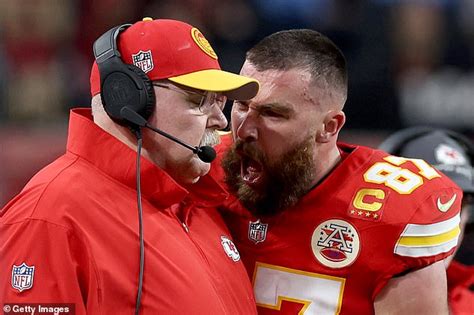 what did travis kelce say to coach reid