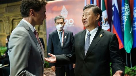 what did xi jinping say to trudeau