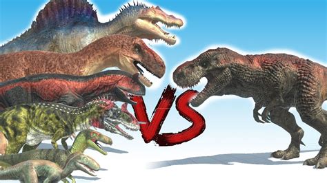 what dinosaur can beat a t rex