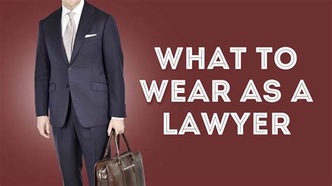 what do lawyers wear to work