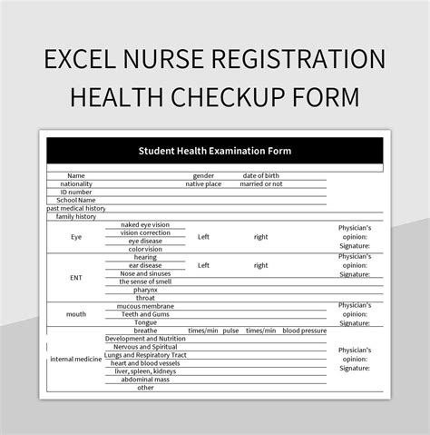 What Do Nurses Use Excel For