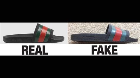 what do the bottom of gucci slides look like