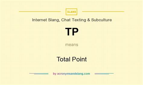 what do tp mean in texting