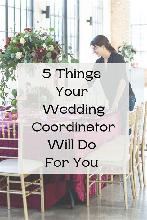 What do wedding coordinators do? By Eve