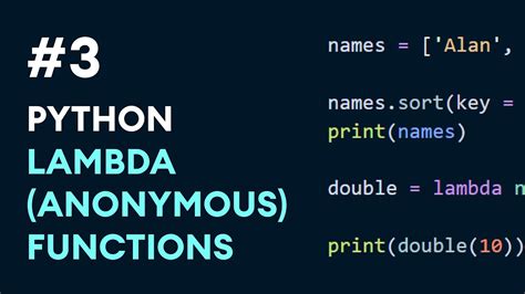 what do you mean by anonymous function in python
