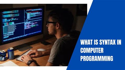 what do you mean by syntax in computer science