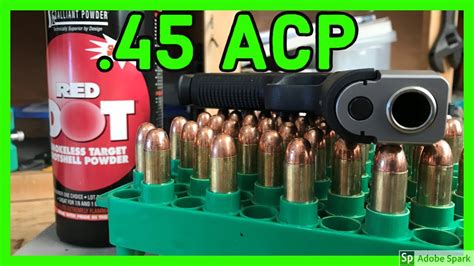 What Do You Need To Reload 45 Acp Ammo 