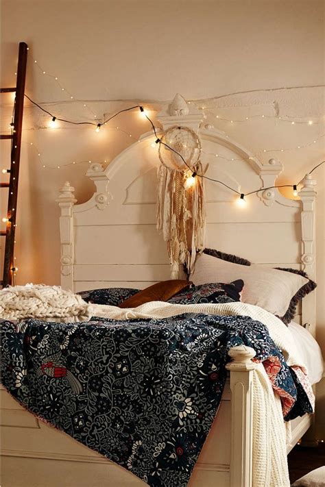 What Do You Use To Hang String Lights In A Bedroom