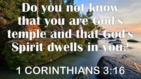 what does 1 corinthians 3:16 mean
