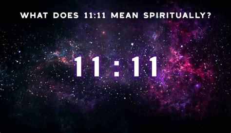 what does 11:11 represent