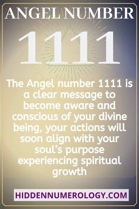 what does 1111 mean spiritually angel