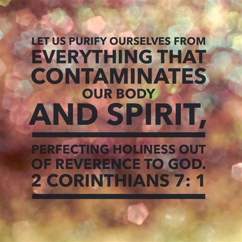 what does 2 corinthians 7:1 mean