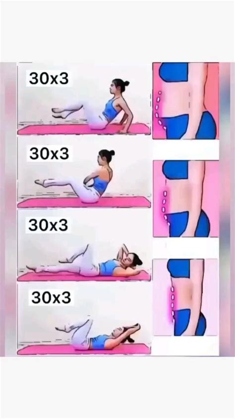 Easyat home 30 day workout challenges for your abs. Get a flat toned