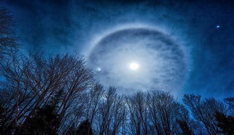 "Ring around the sun or moon&hellip;"