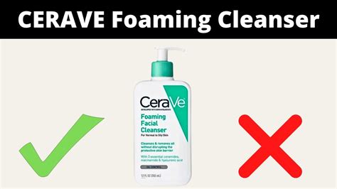 What Does A Foaming Facial Cleanser Do