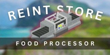 What Does A Food Processor Do In Islands Roblox