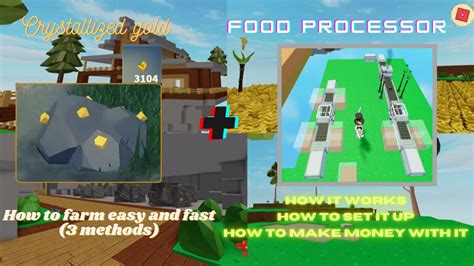 What Does A Food Processor Do In Roblox Islands