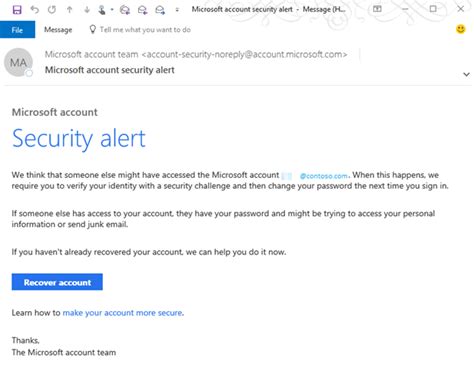 What Does A Microsoft Security Alert Look Like