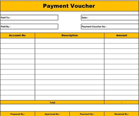 What Does A Payment Voucher Mean