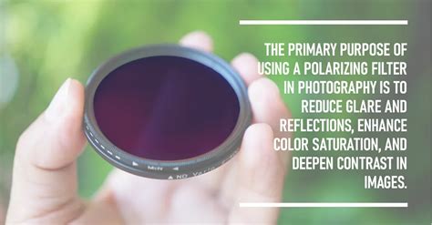 What Does A Polarizing Filter Do To Light
