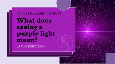 What Does A Purple Light Mean