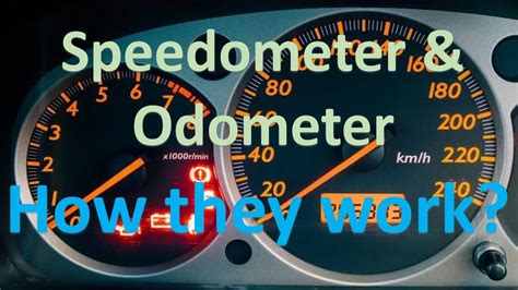 What Does A Speedometer & Odometer Indicate