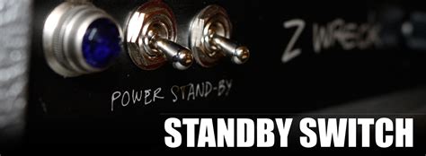 What Does A Standby Switch Do On An Amp